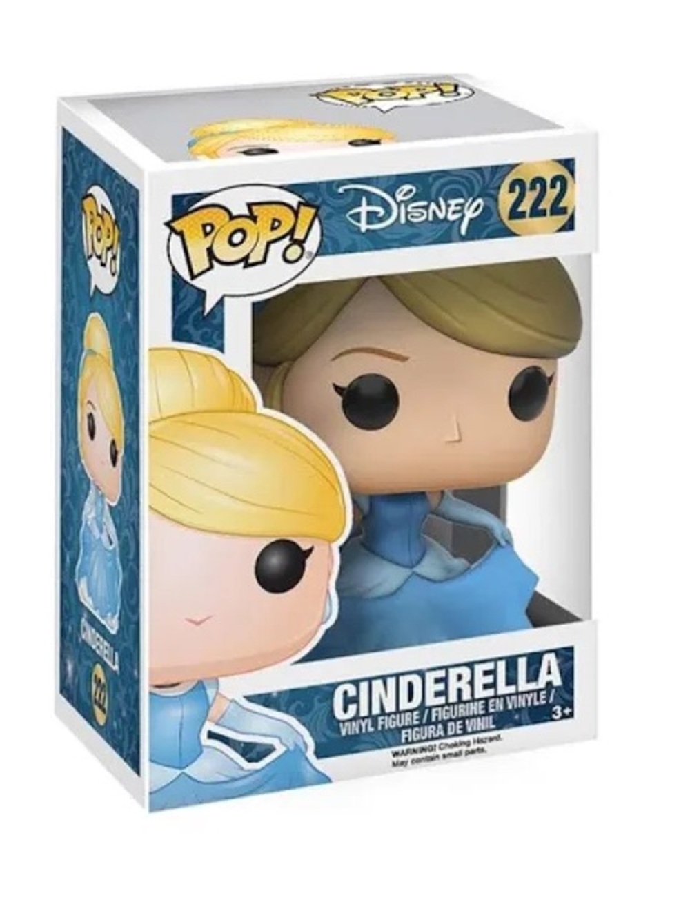 Funko POP! Disney Cinderella #222 - Blue and Blonde Vinyl Figure